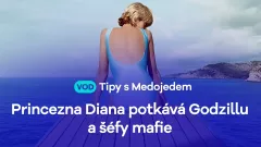 Princezna Diana potkává Godzillu a šéfy mafie