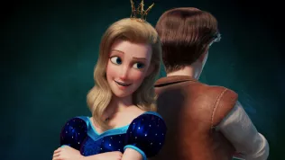 Animovaná Pyšná princezna odhaluje Krasomilu a Miroslava na Disneyho způsob