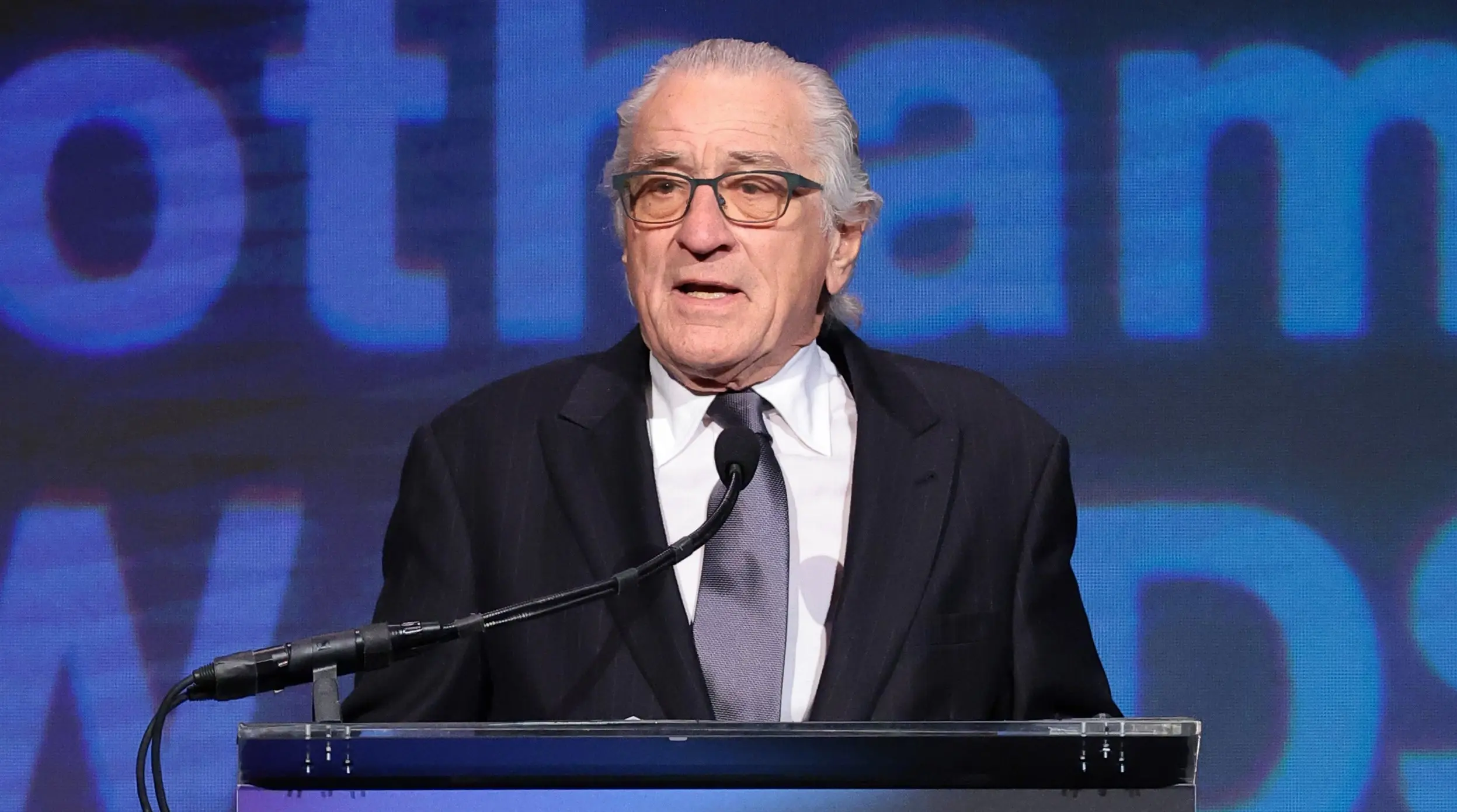 Robert De Niro při předávání cen Gotham Awards