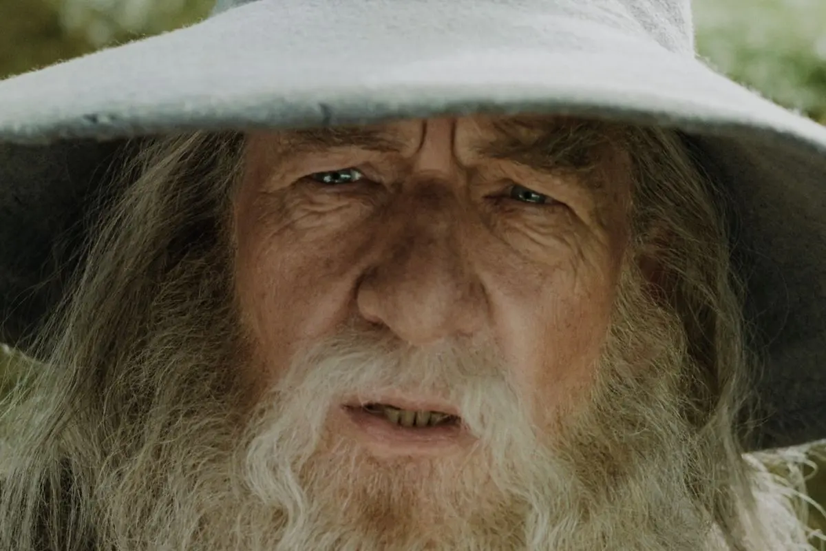 Ian McKellen jako Gandalf
