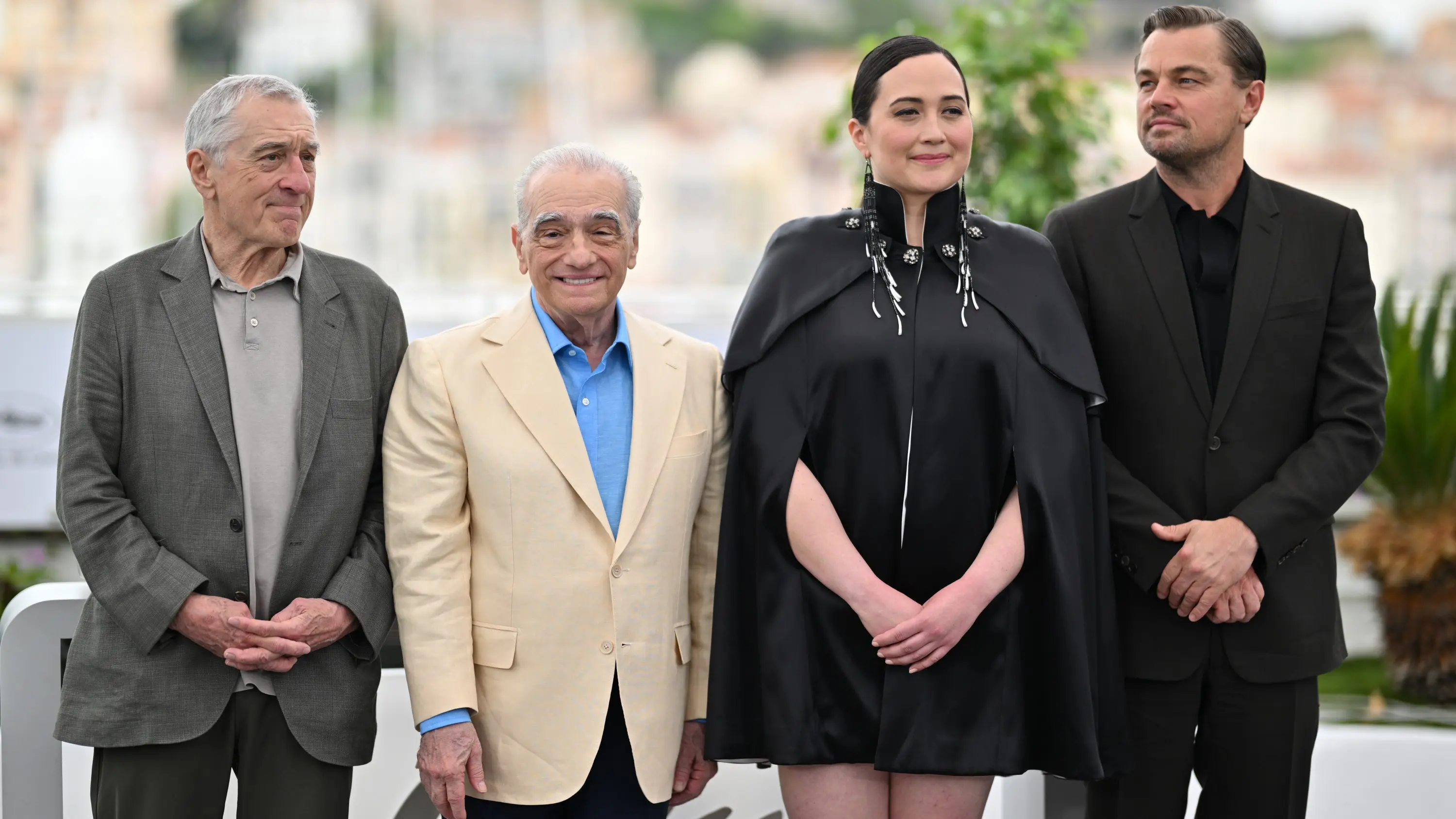 Martin Scorsese a ansámbl Zabijáků rozkvetlého měsíce během loňského festivalu v Cannes