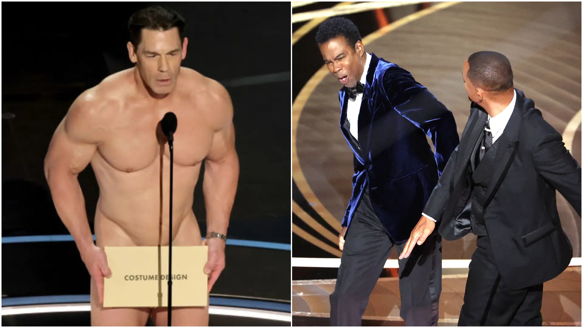 Nejpamátnější momenty v historii Oscarů: Smithova facka, špatná obálka i nahý Cena