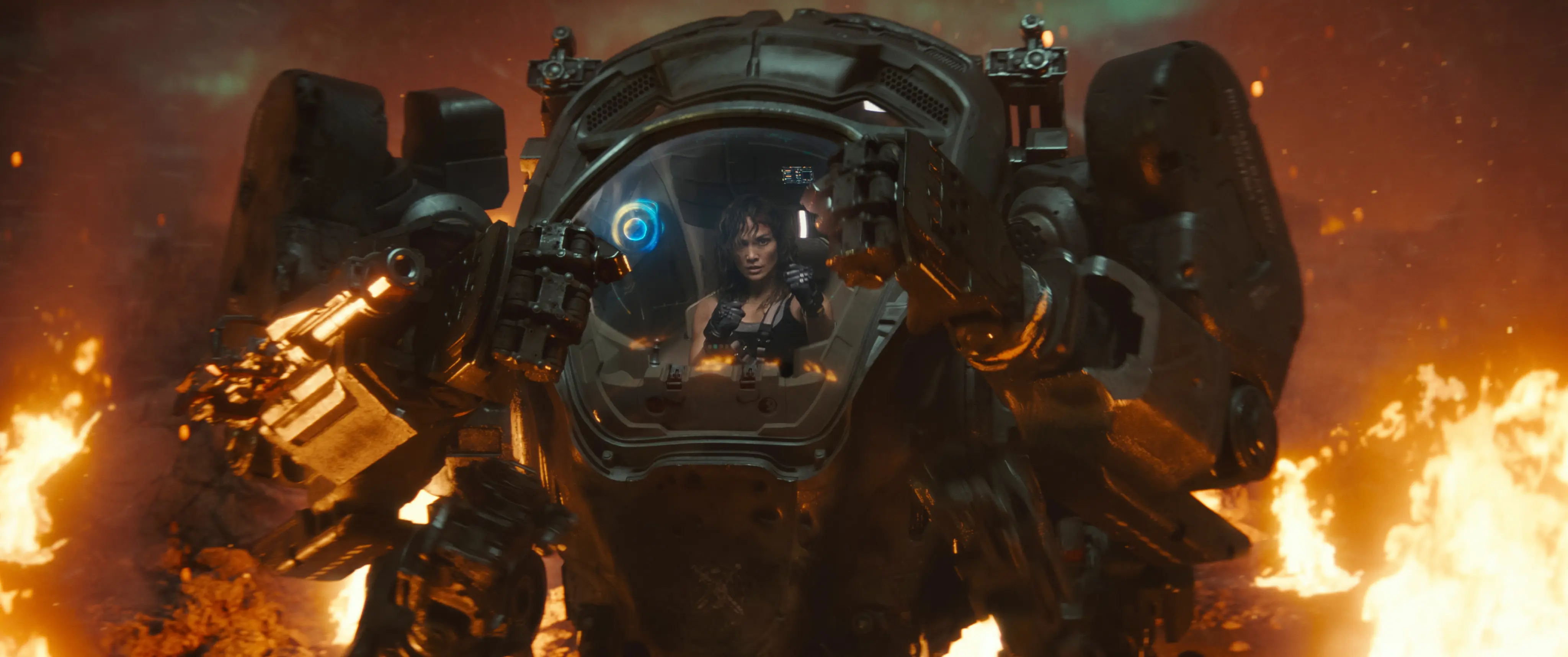 Jennifer Lopez, výbuchy i robotí bitvy. Netflix útočí v explozivní ukázce s další velkolepou sci-fi