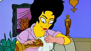 Liz Taylor se u Simpsonů objevila hned dvakrát. Stárnoucí diva si neodpustila hvězdné manýry