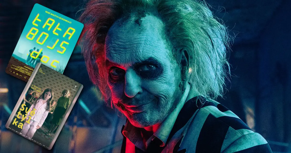 Kinovýhled: Pobaví nás nový Beetlejuice, kapela Tata Bojs i vraždící Mickey Mouse