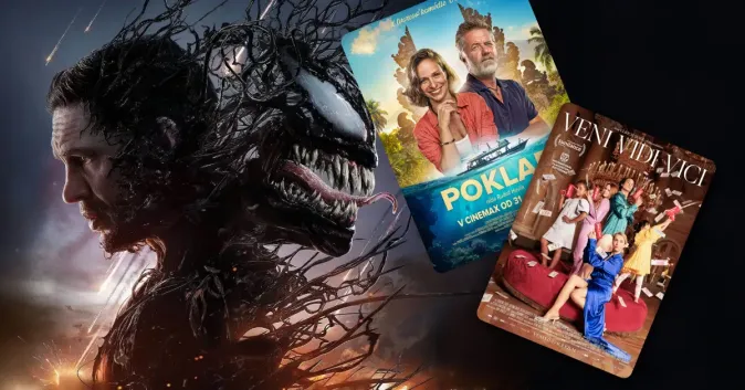 Kinovýhled: Venom vás zve k poslednímu tanci, Langmajer k hledání pokladu