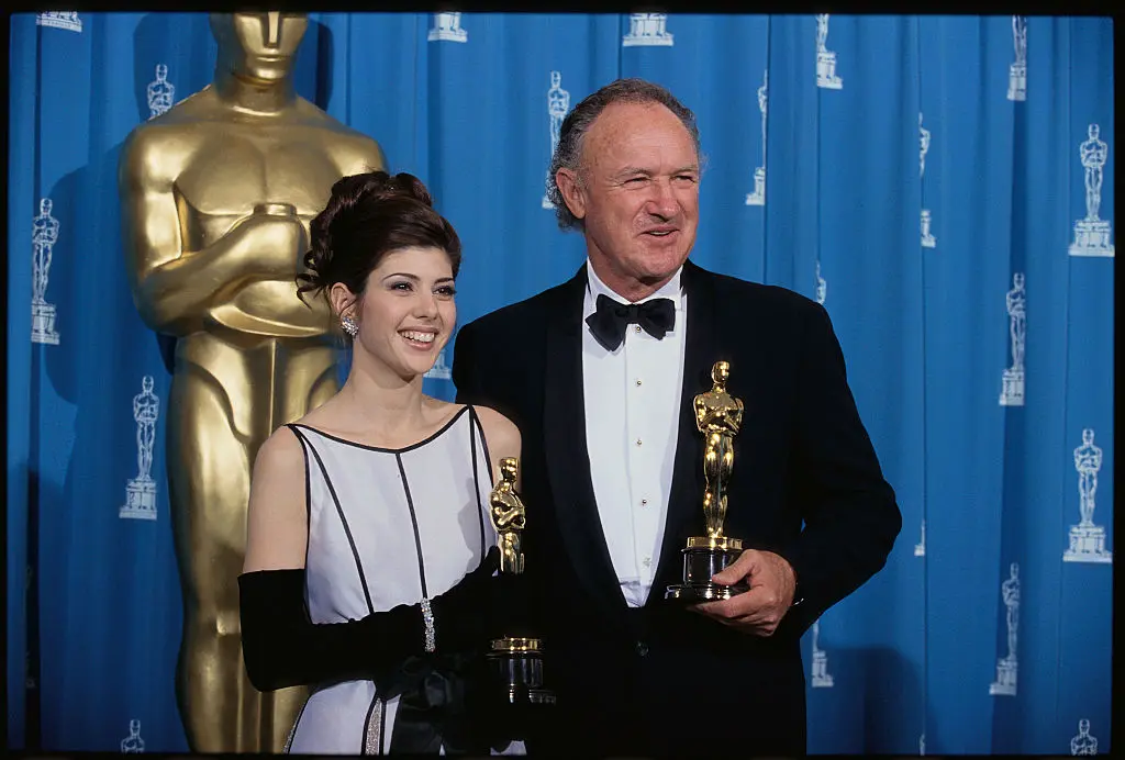 Marisa Tomei a Gene Hackman