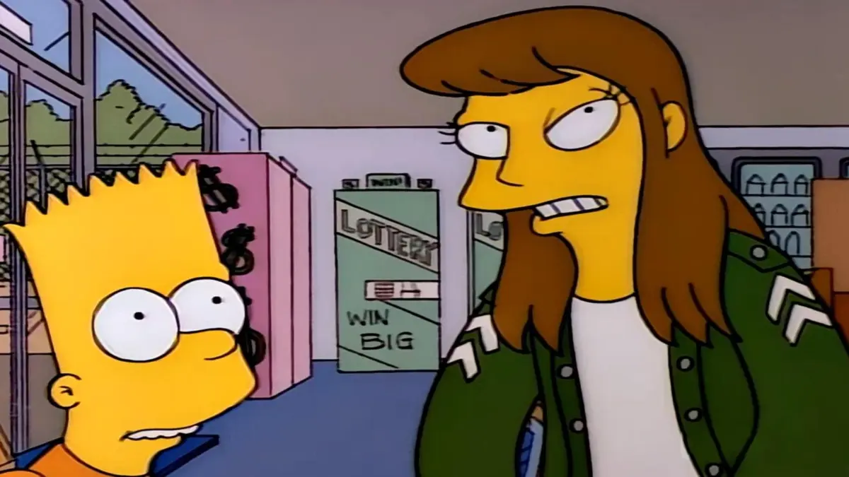 Simpsonovi – Nová holka v ulici