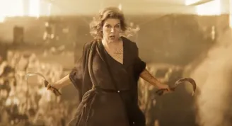 Čarodějnice, lovec a škvár jak z devadesátek. Fantasy s Millou Jovovich je rozkošně pitomé