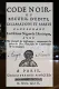 Black Code/Code Noir