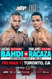 Lucas Bahdi vs. Ryan James Racaza