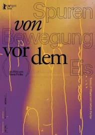 Spuren von Bewegung vor dem Eis