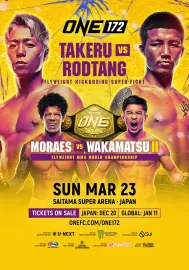 ONE 172: Takeru vs. Rodtang