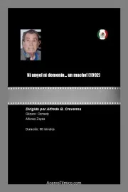 Ni angel ni demonio... un macho!