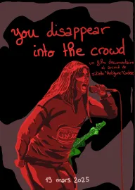 You disappear into the crowd