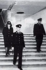 Berlin, Bahnhof Friedrichstraße, 1990