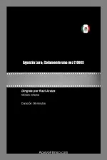 Agustin Lara; Solamente una vez