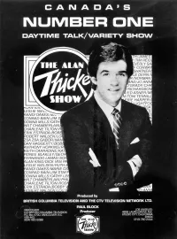 Alan Thicke Show, The
