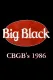 Big Black: Live at CBGB's