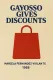 Gayosso da descuentos