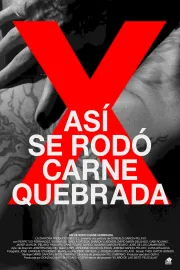 Así se rodó carne quebrada