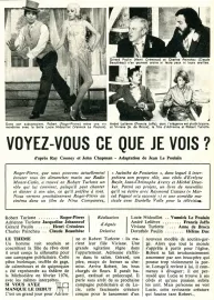 Voyez-vous ce que je vois?