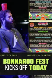 Post Malone live at Bonnaroo 2024