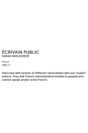 Écrivain public