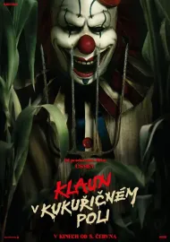 Klaun v kukuřičném poli