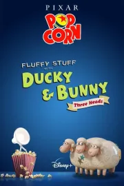 Fluffy Stuff with Ducky and Bunny: Three Heads