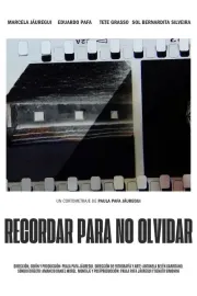 Recordar para no olvidar