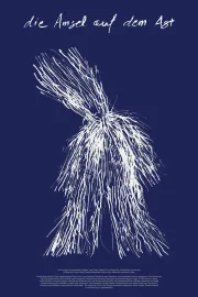 Die Amsel auf dem Ast