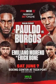 Justin Pauldo vs. Juan Carlos Burgos