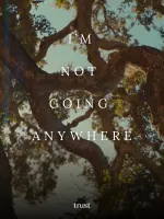 I'm Not Going Anywhere