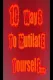 10 Ways to mutilate yourself