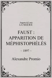 Faust : apparition de Méphistophélès