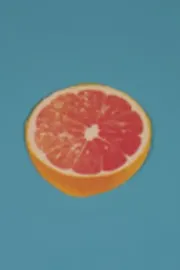 Confused Cricket With Grapefruit