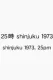 25時 shinjuku 1973