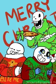 Undertale Christmas Party AU