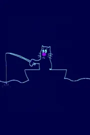 Scat, the Stringalong Cat