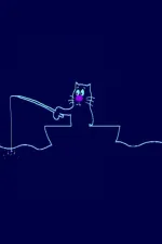 Scat, the Stringalong Cat