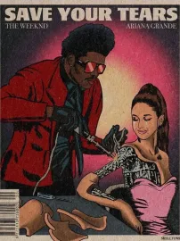 Ariana Grande & The weeknd - Save Your Tears (Live on The 2021 iHeart Radio Music Awards)