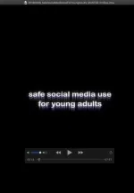 Safe Social Media Use for Young Adults