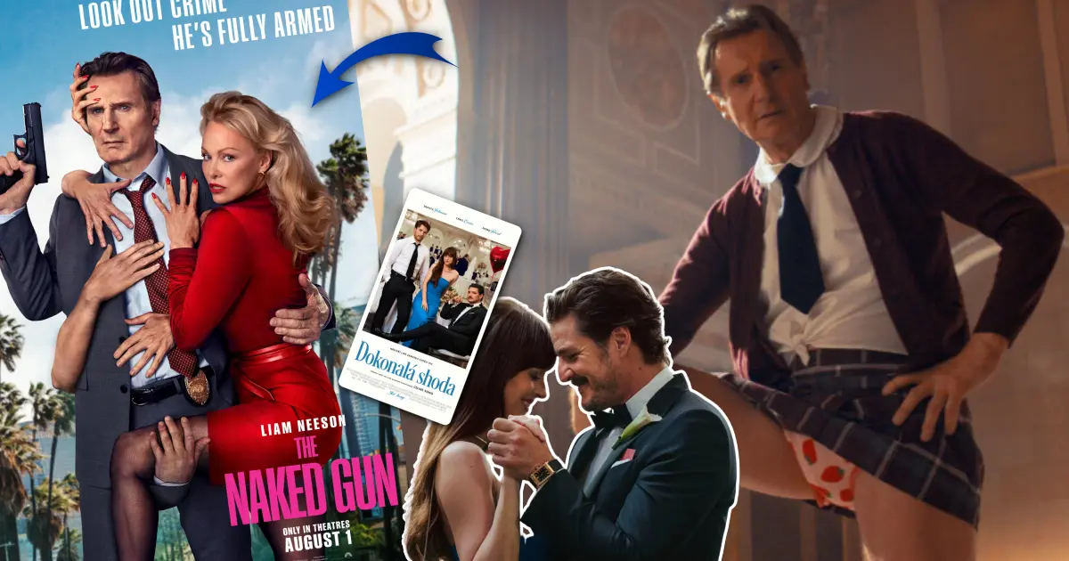 Kinovýhled: Kina trefí nová Bláznivá střela. Promítat se bude také hvězdná romantika a horor