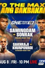 ONE Friday Fights 119: Samingdam vs. Sonrak