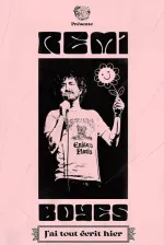 Rémi Boyes: "J'ai tout écrit hier"