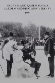 Oscar II och drottning Sofia firar guldbröllop