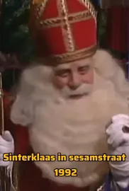 Sinterklaas in Sesamstraat 1992