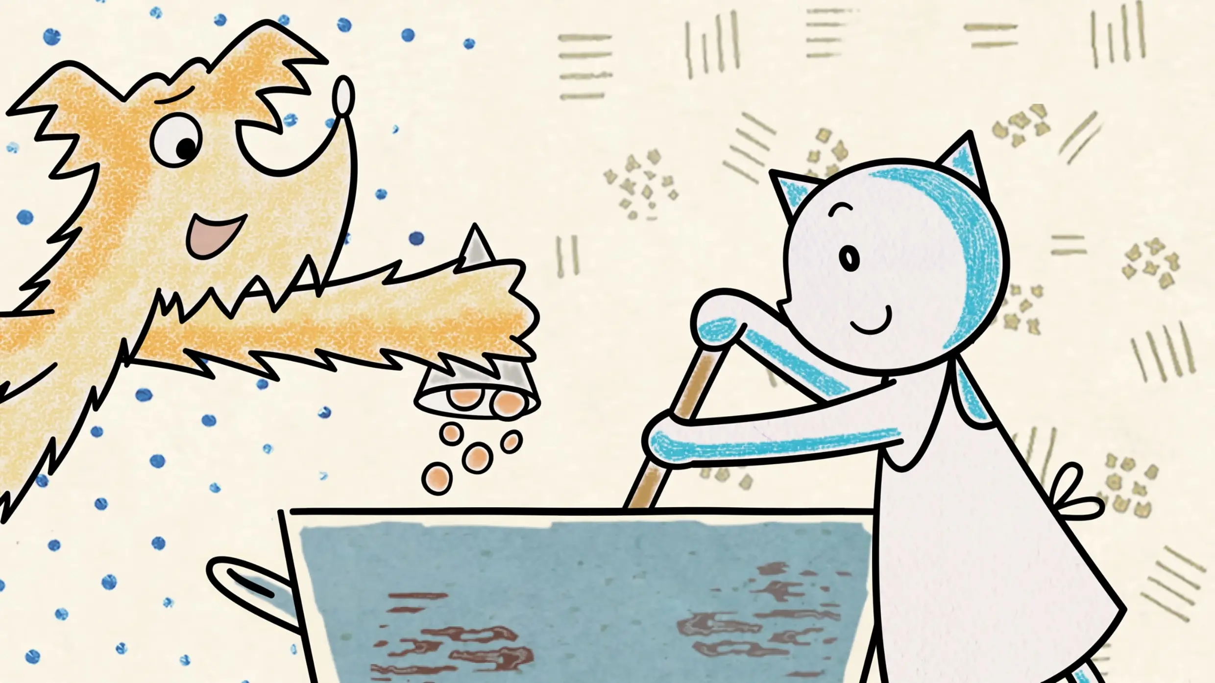 Pejsek a kočička se vrací! Nový večerníček láká na svěží animaci i hvězdného vypravěče