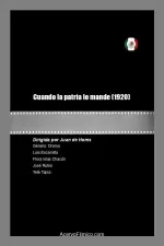 Cuando la patria lo mande